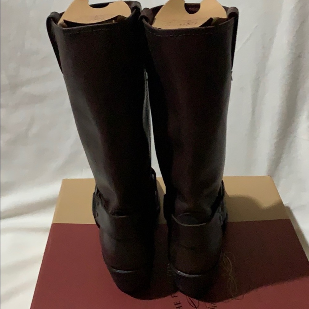 Frye Harness 12R dark brown size 7M - Picture 4 of 12